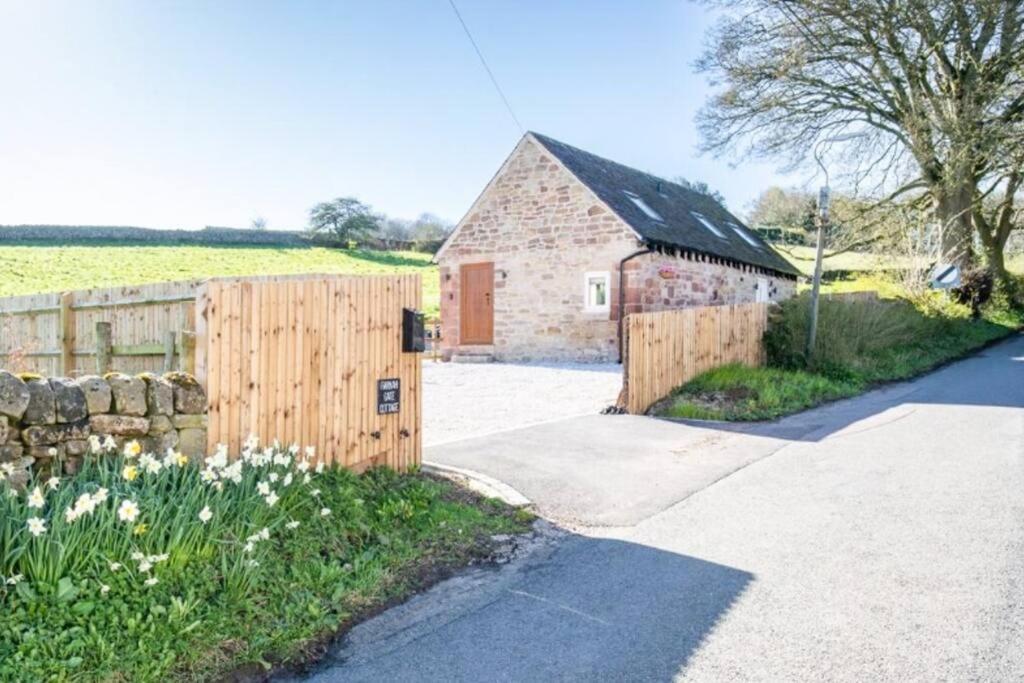 Villa Luxury Detached Peak District Stone Barn - Dog Friendly Hazelwood Exterior foto